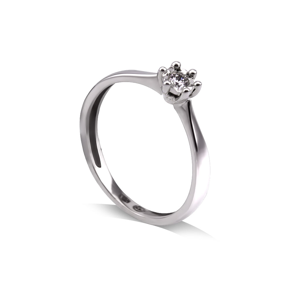 image Zelta gredzens ar briljantu