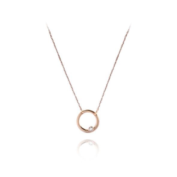 image Zelta kaklrota ar cirkonu